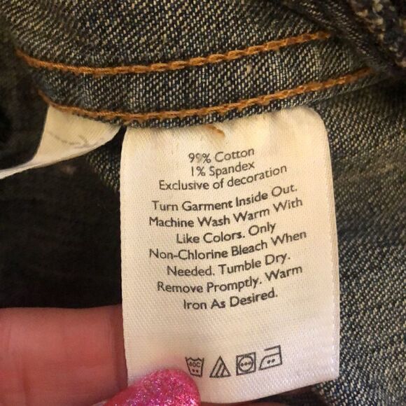 Eddie Bauer denim jean jacket - Picture 4 of 5